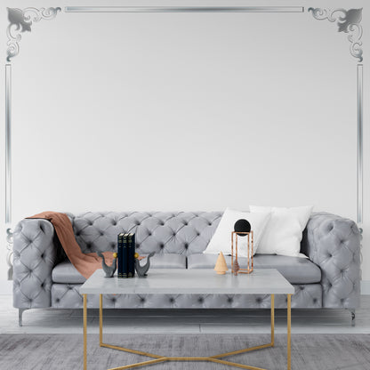 Play of Light and Space: DFA Corner Pattern Room Expanding Mirror 2pcs/4pcs (YA00031)