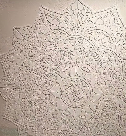 Stencil DFA reusable Round pattern 57 for plaster and paint 0.3-1mm (С00057)