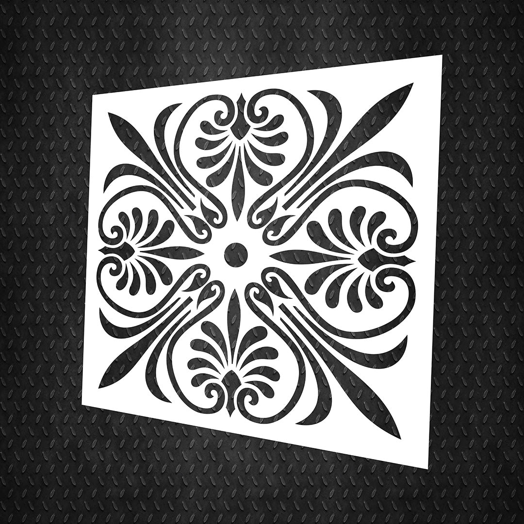 Stencil DFA Square pattern, for plaster and paint 0.3-1mm (K00079)