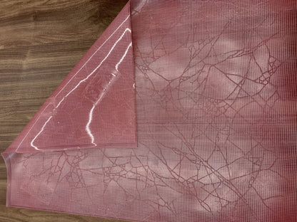 Silicone mold for decoration Marble veins red W00003