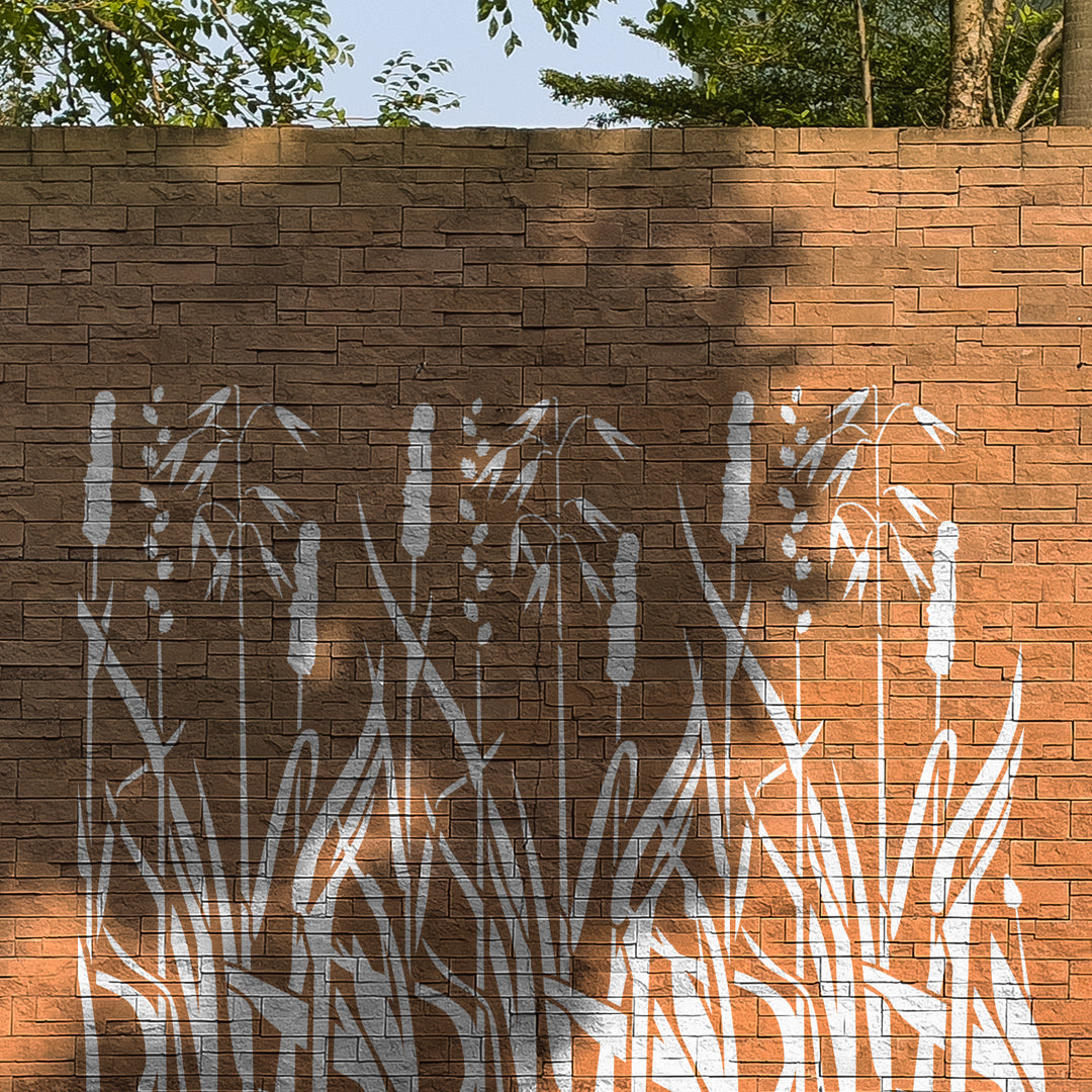 Stencil DFA for walls Grass 1 for plaster and paint 0.3-1mm (P00125)
