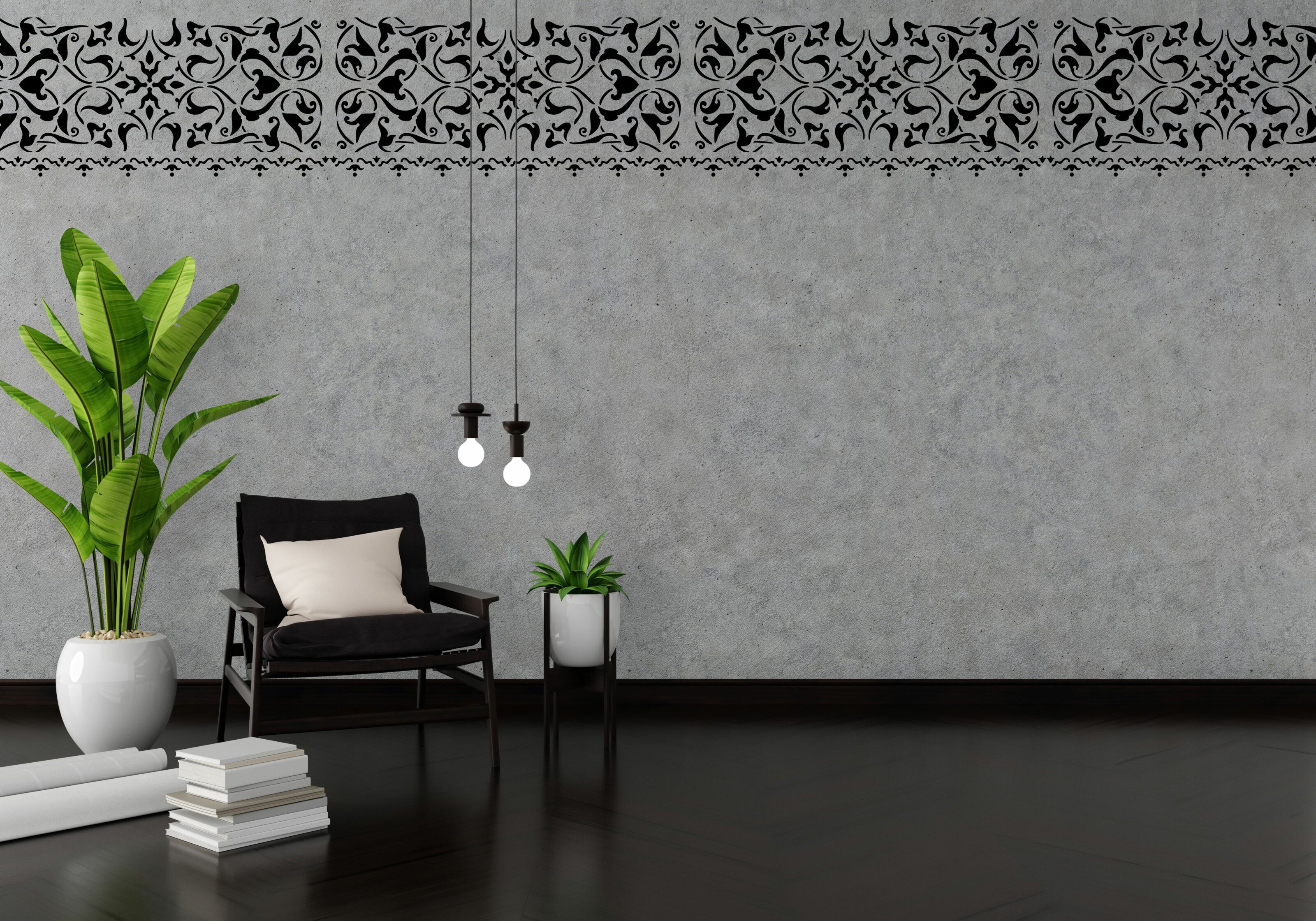 Stencil DFA Border, for plaster and paint 0.3-1mm (B00025)
