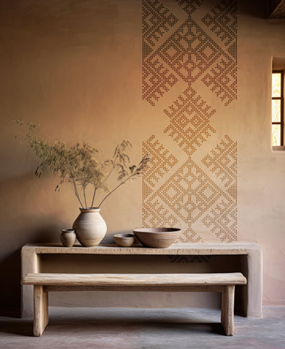 Stencil DFA Embroidery for plaster and paint 0.3-1 mm (Z00069)