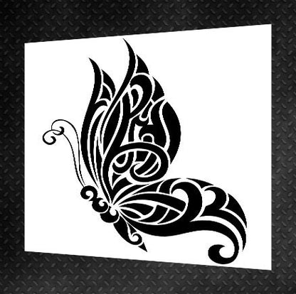Stencil DFA Animal butterfly for plaster and paint 0.3-1mm (J00016)