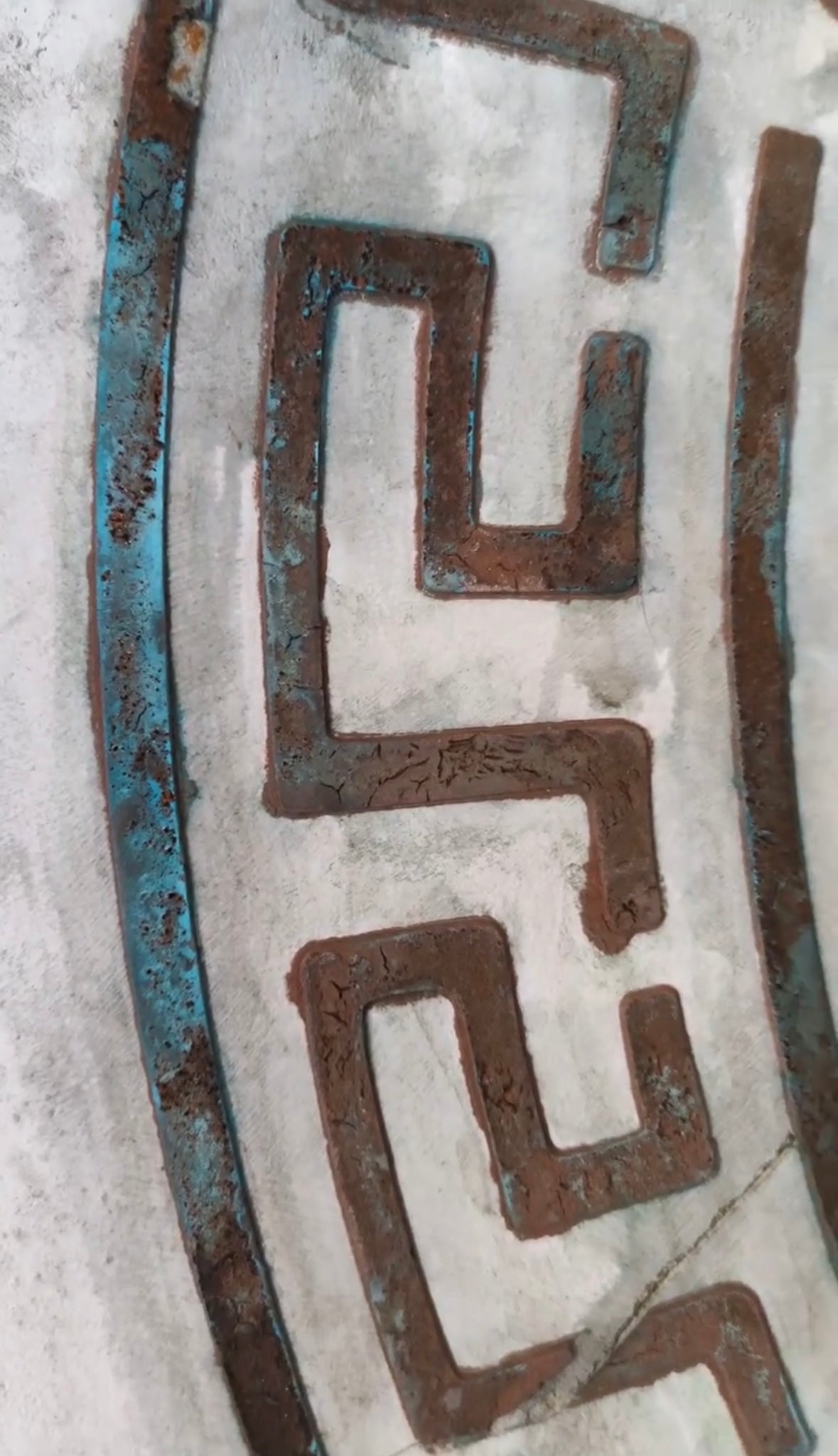 Versace Luxury Style DFA Stencil Round Pattern for Paint and Plaster 0.3-1mm (C00033)