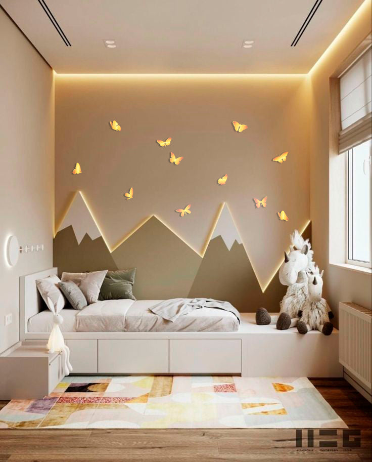 Liven up your interior: Butterfly decor that will fill your home with charm, 11 pcs (YA00004)