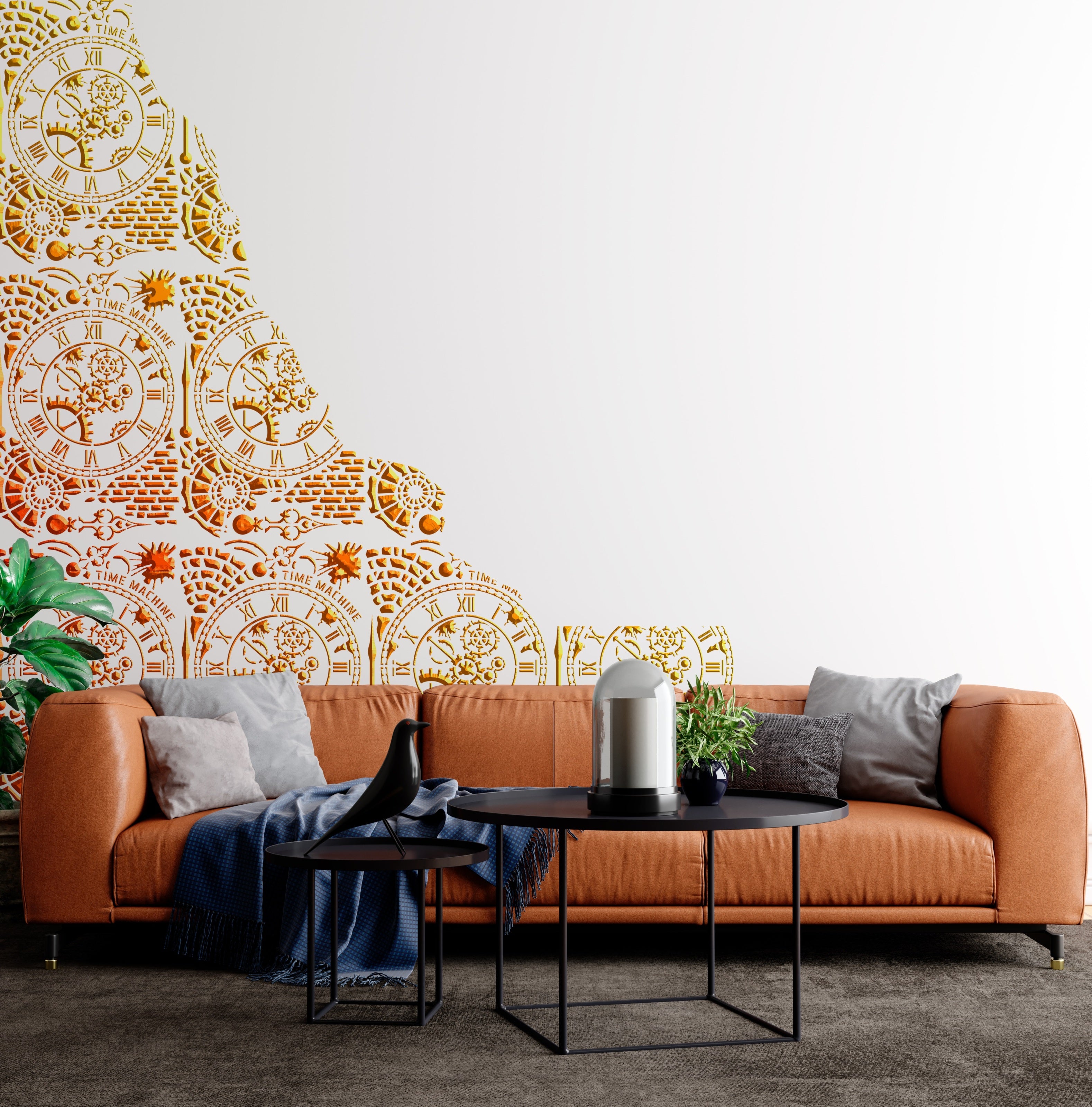 Reusable stencil DFA for decorative plaster Loft 38 (L00038)