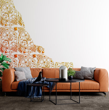 Reusable stencil DFA for decorative plaster Loft 38 (L00038)