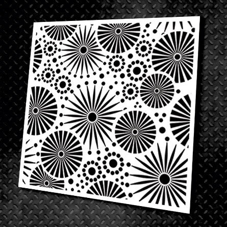 Stencil DFA reusable Geometry for plaster and paint 0.3-1mm (G00010)