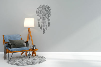 Stencil DFA reusable Round pattern 59 Dream catcher 2 for plaster and paint 0.3-1mm (C00059)