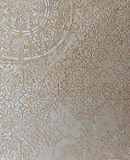 Stencil for decoration DFA square pattern, for putty and paint, 0.3-1mm (K00018)