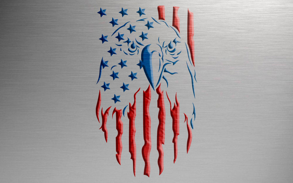 Stencil DFA Eagle USA for plaster and paint 0.3-1mm (X00101)