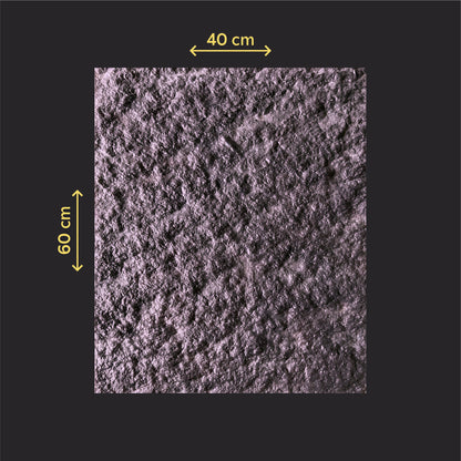 Silicone impression for decoration Stone texture (purple) W00009
