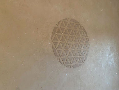 Stencil DFA reusable Round pattern 21 for plaster and paint 0.3-1mm (С00021)