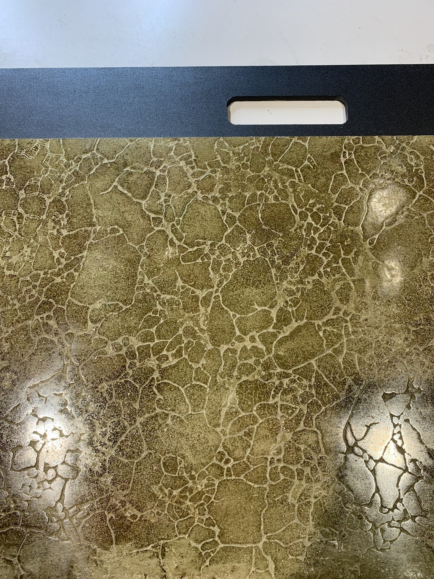 Silicone mold for decoration Marble veins yellow W00002