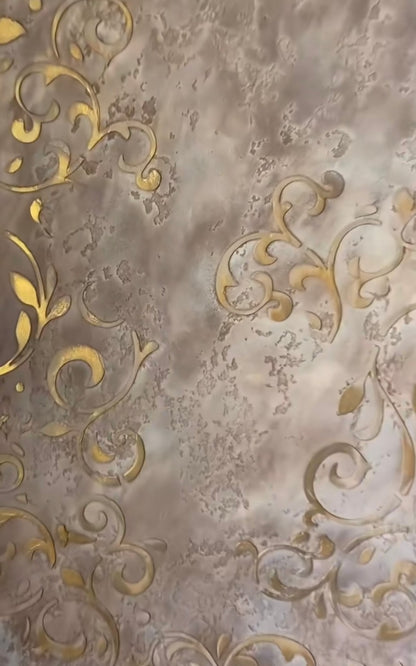 Sophisticated oriental motifs for your space - stencil DFA for decor 0.3-1 mm (V000018-d)