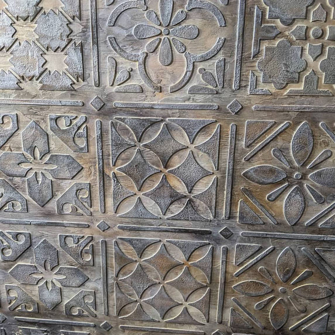 Update the interior easily - stencil DFA Square patterns for bright accents 0.3-1 mm (K00004)