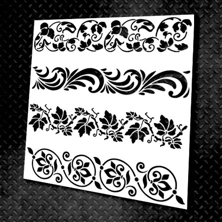 Stencil DFA Border, for plaster and paint 0.3-1mm (B00003)