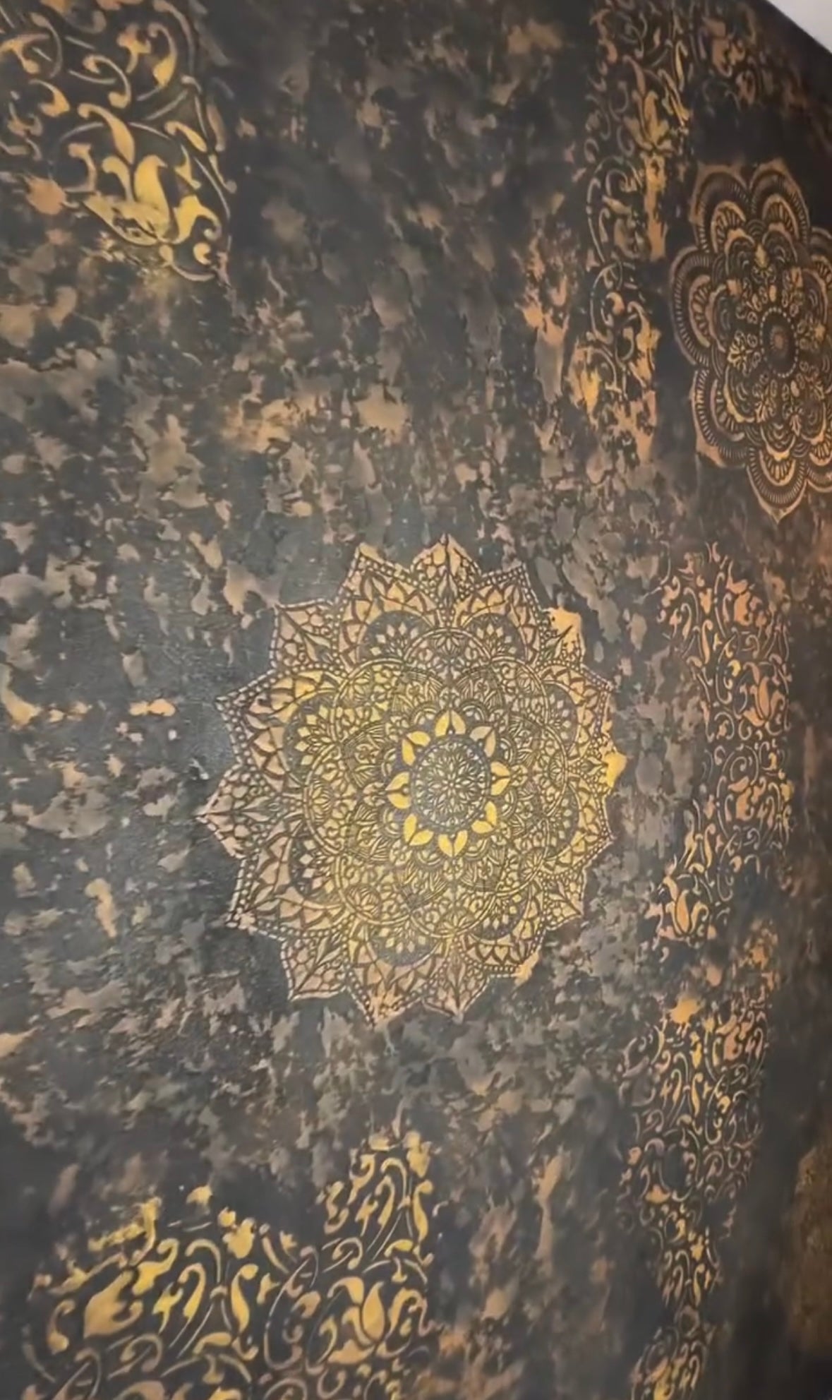 Fill your interior with charm with DFA Mandala Wall and Paint Stencil 0.3-1mm (C00051-d)