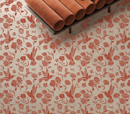 DFA Reusable Stencil "Nature" for Plaster and Paint 0.3–1 mm – William Morris Collection (P00183)