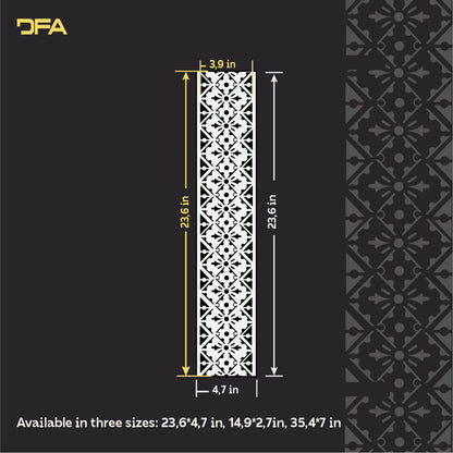 DFA professional border – fast and neat decorative effect 0.3-1 mm (B00092)