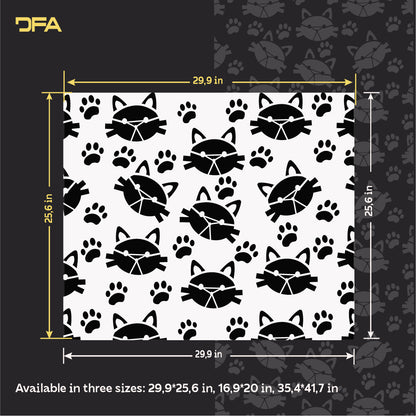 Cheerful children's decor with DFA Cats - comfort and joy in the room 0.3-1 mm (E00087)