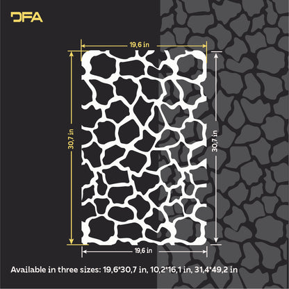 DFA Masonry Stencil – a quick and effective way to decorate walls with plaster and paint 0.3-1 mm (F00020)
