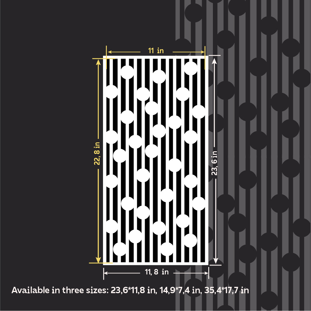 Not just a pattern: DFA geometric stencil - the basis of a modern interior 0.3-1 mm (G00158)