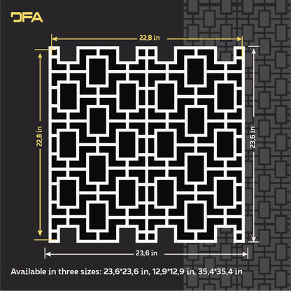 DFA Geometric Ornament: Create Stylish Wall Decor Easily 0.3-1 mm (G00159)
