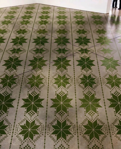 Stylish Ukrainian ornament easily with DFA Vyshyvanka stencil 0.3-1 mm (Z00088)