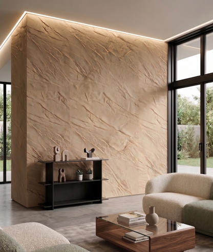 Silicone matrix/impression for decoration DFA Transcarpathian slate 2 with handle, thickness 15 mm (W00047)