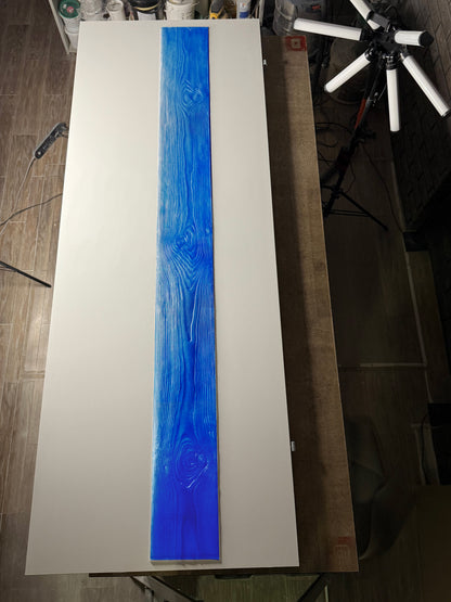 Silicone impression for decoration Tree 2 (blue) W00022