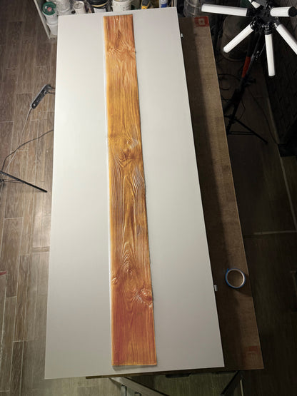 Silicone impression for decoration Tree 3 (brown) W00023