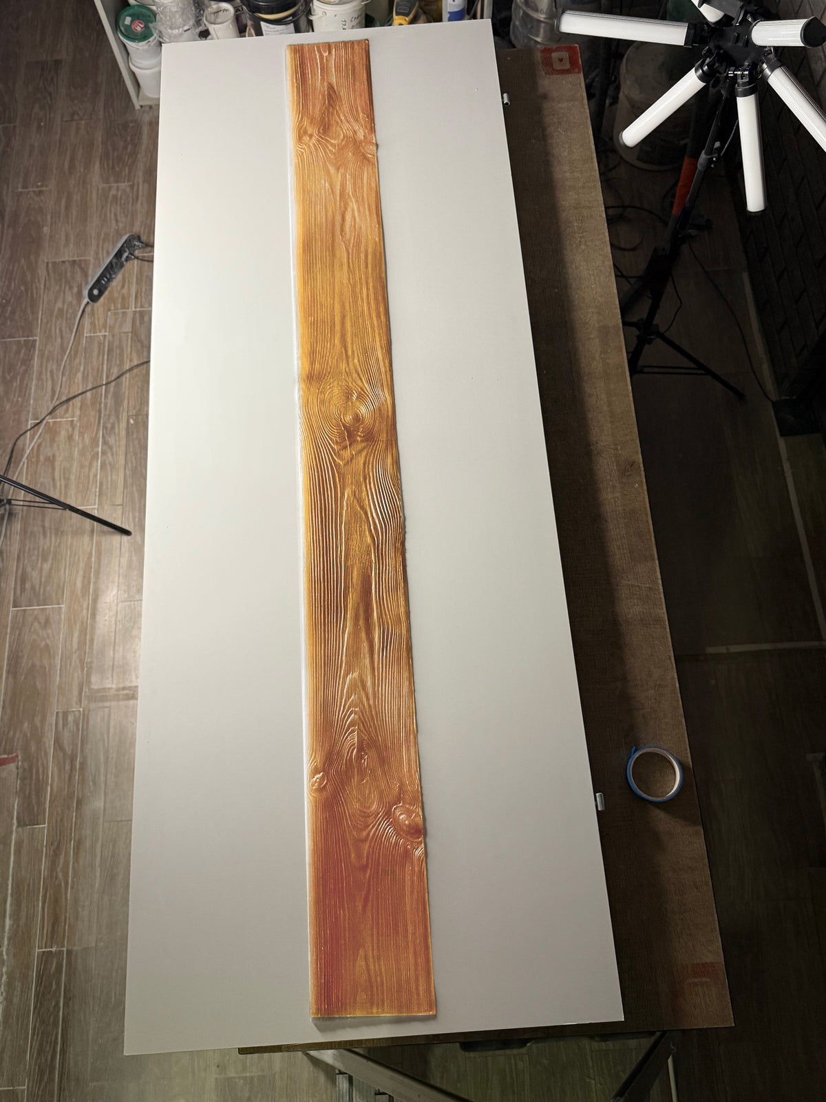 Silicone impression for decoration Tree 3 (brown) W00023