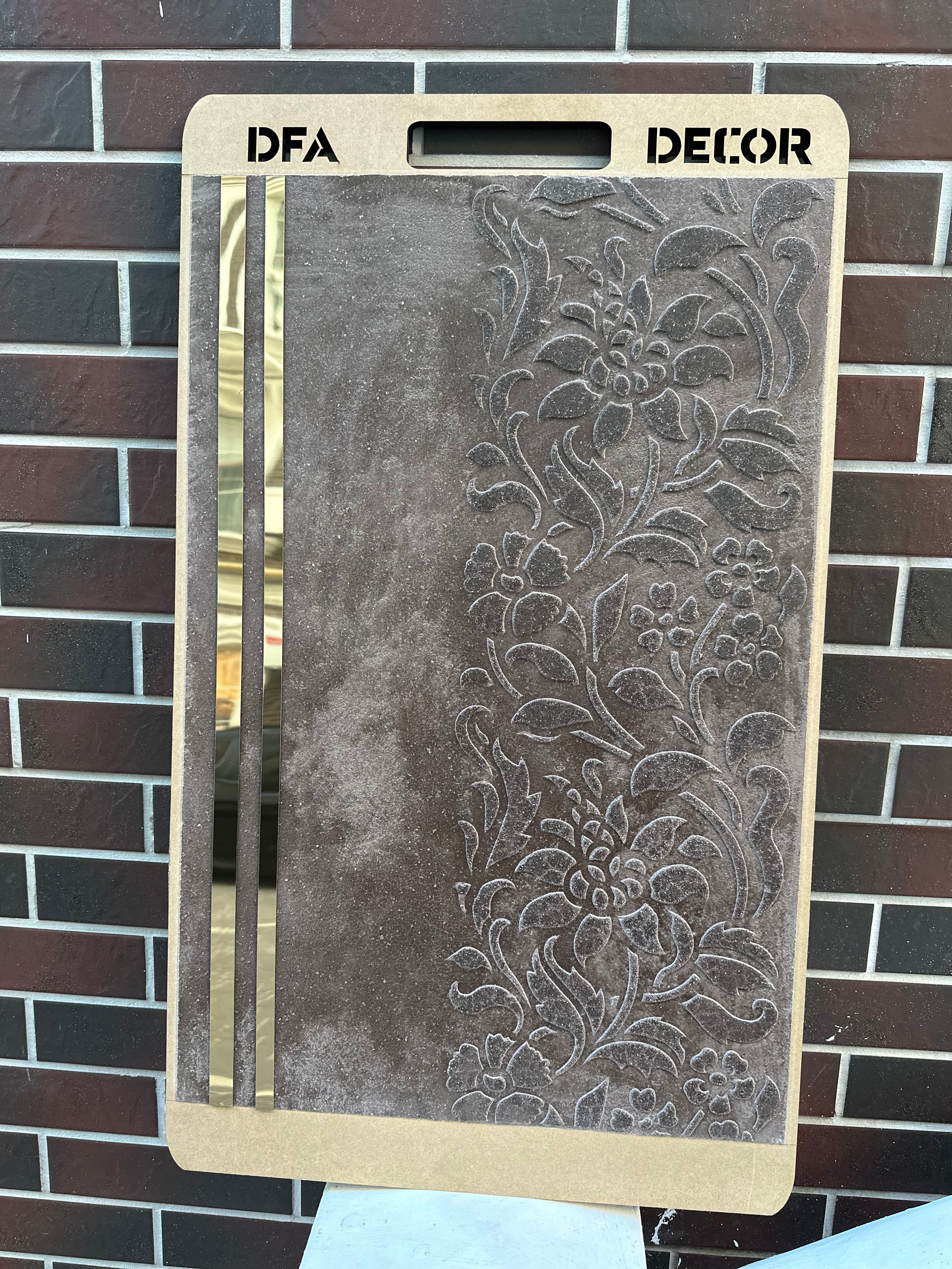 Stencil DFA Border for plaster and paint 0.3-1mm (B00065)