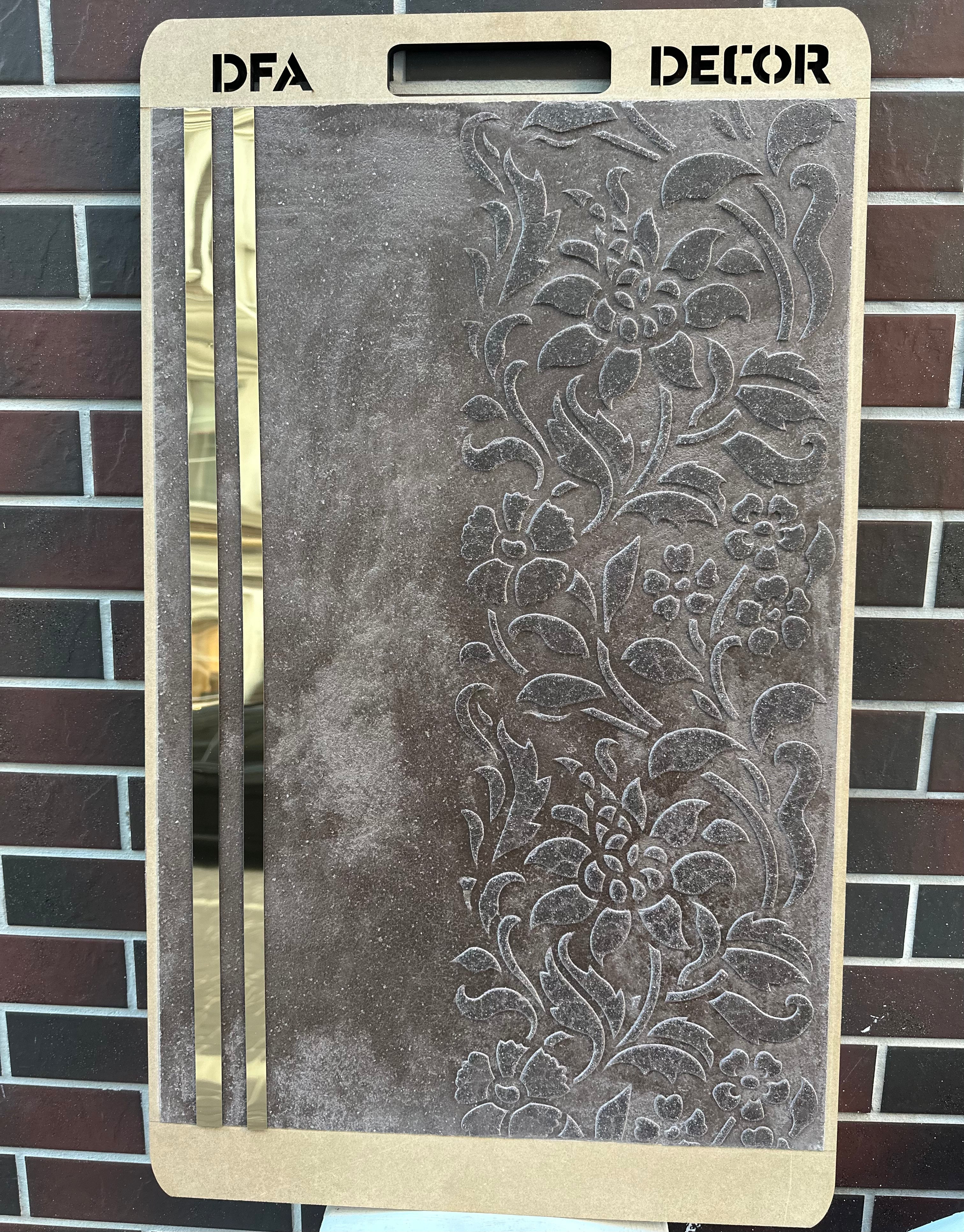 Stencil DFA Border for plaster and paint 0.3-1mm (B00065)