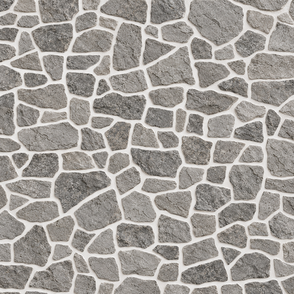 Reusable Wild Stone wall stencil for paint and plaster decorative finish