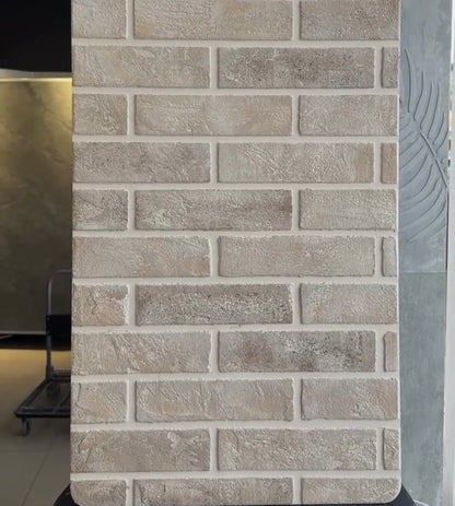 Stencil DFA Facade Bricks 2mm reusable for decorative plaster 39*78 6x25 + as a gift border and separate brick 25x6.5 (F00002)