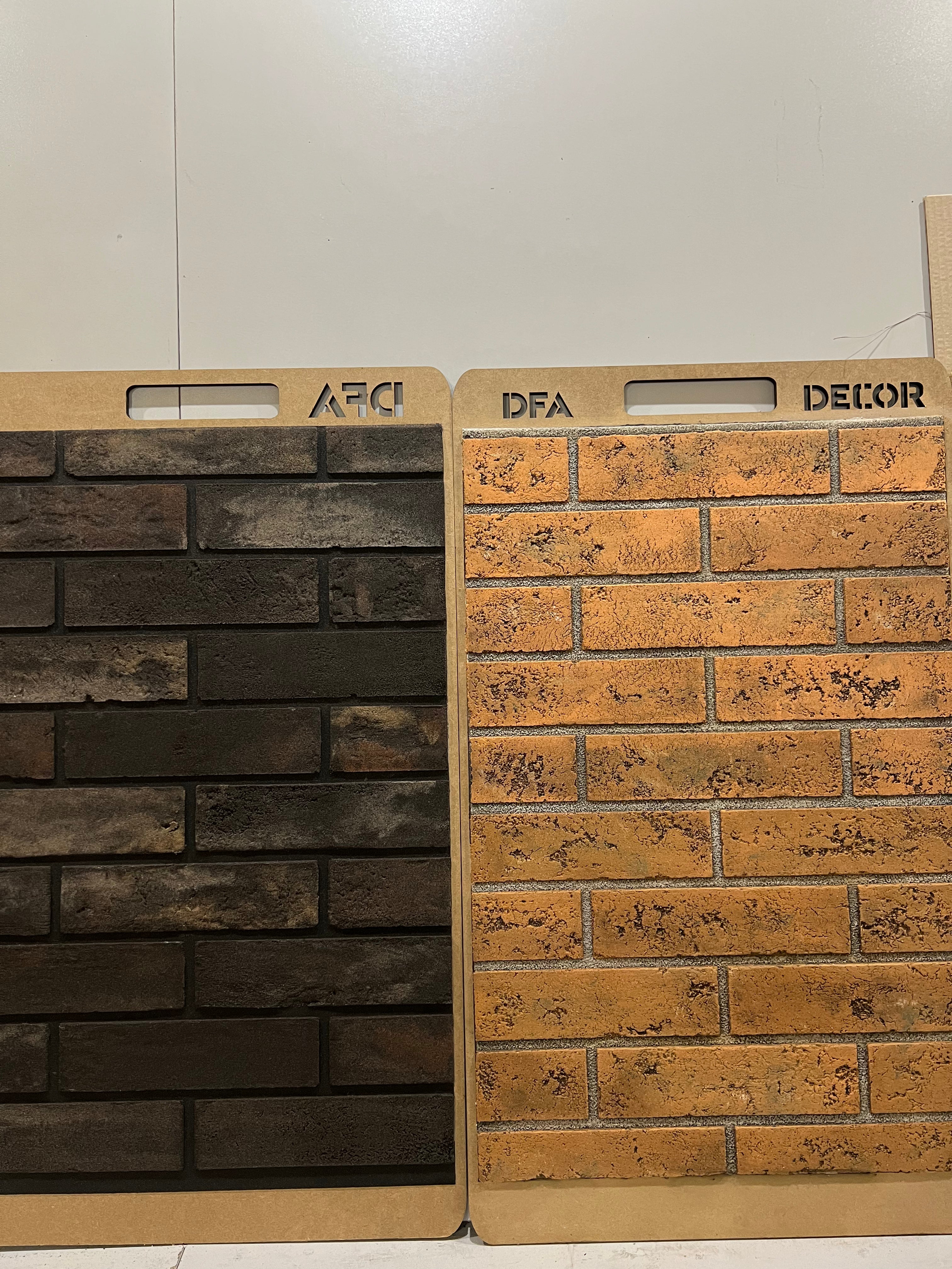 Stencil DFA Facade Bricks 2mm reusable for decorative plaster 39*78 6x25 + as a gift border and separate brick 25x6.5 (F00002)