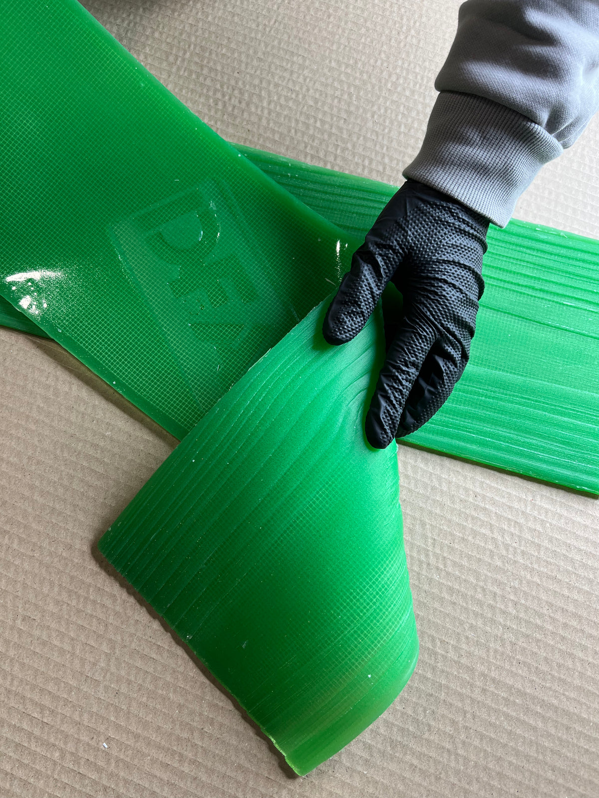 Silicone impression for decoration Tree 4 (green) W00024