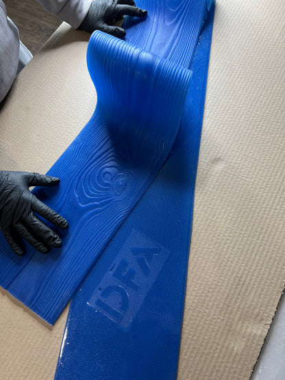 Silicone impression for decoration Tree 2 (blue) W00022