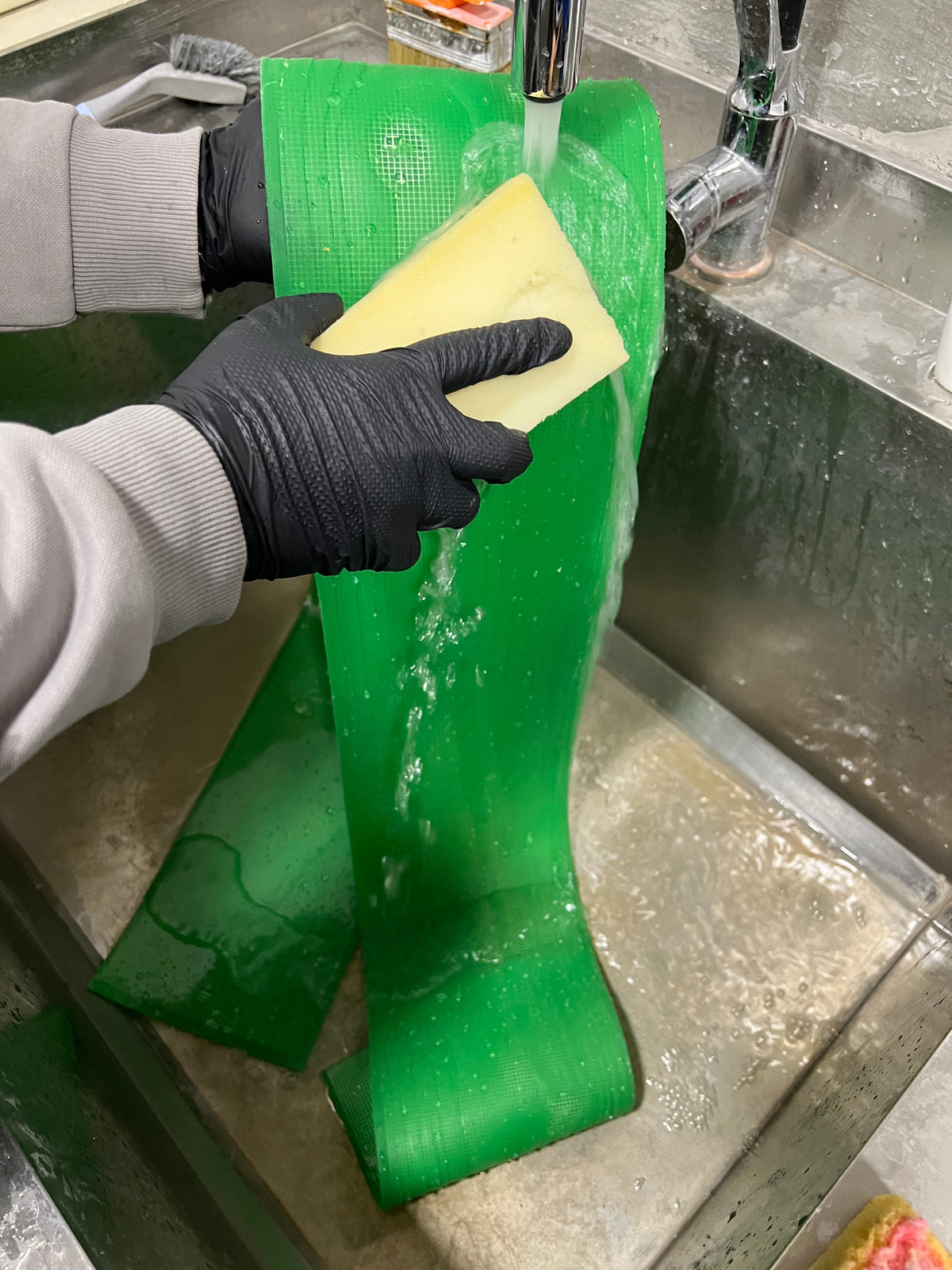 Silicone impression for decoration Tree 4 (green) W00024