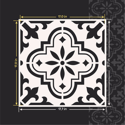Luxury Interior DFA Stencil Square Pattern 0.3-1mm (K00116)
