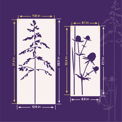 Wall decor with natural motifs DFA - simple, fast, beautiful 0.3-1 mm (Р00170)