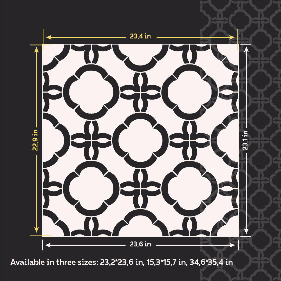 DFA Oriental ornament – beautiful and symmetrical pattern for the interior 0.3-1 mm (V00083)