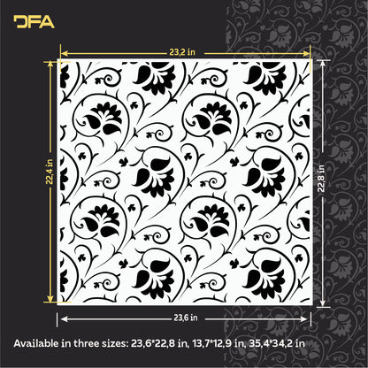 DFA Stencil Oriental Pattern – Professional Design Without Effort 0.3-1 mm (V00087)