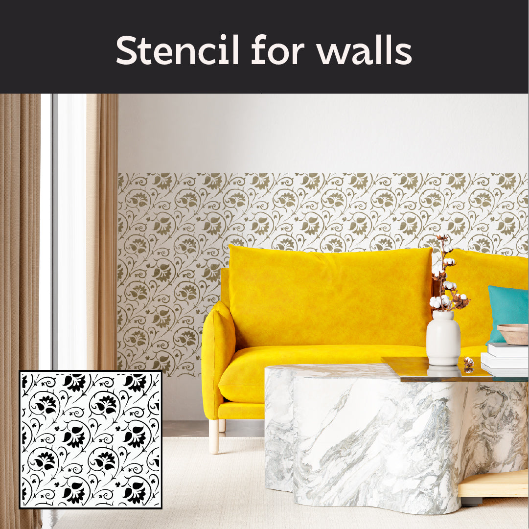 DFA Stencil Oriental Pattern – Professional Design Without Effort 0.3-1 mm (V00087)