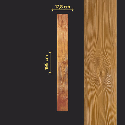 Silicone impression for decoration Tree 3 (brown) W00023
