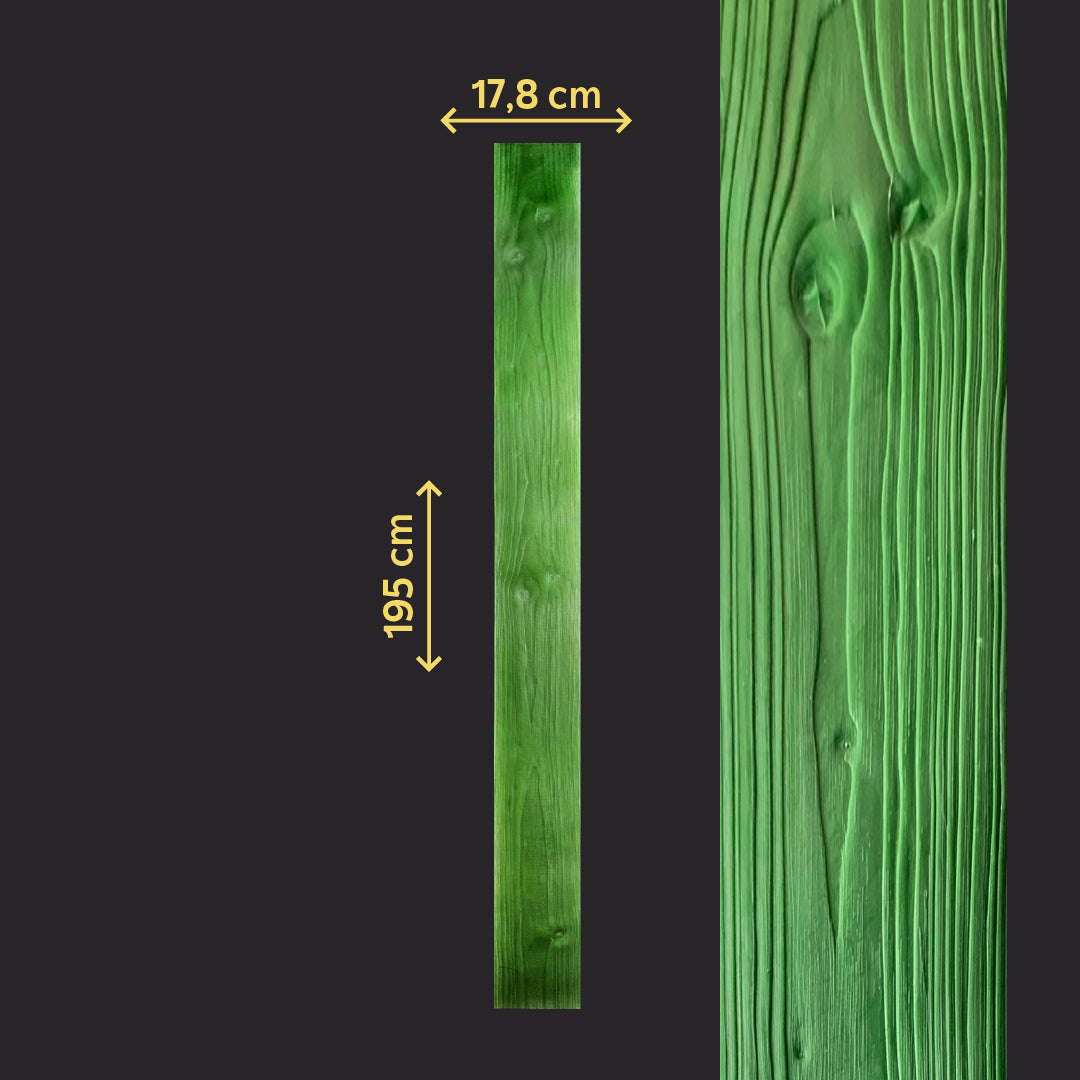 Silicone impression for decoration Tree 4 (green) W00024