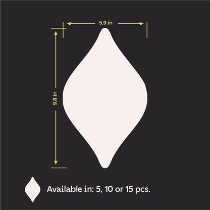 Quick Transformation: DFA Rhombus Mirror Decor to Update Your Home, 5pcs/10pcs/15pcs (YA00009)